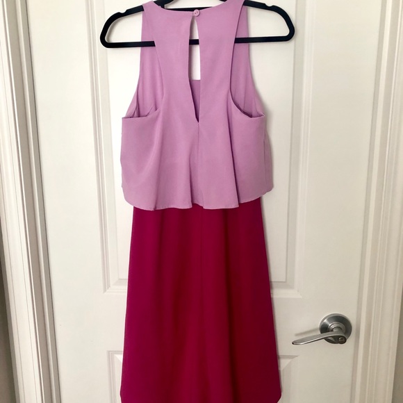 Two toned high low dress - Picture 2 of 8